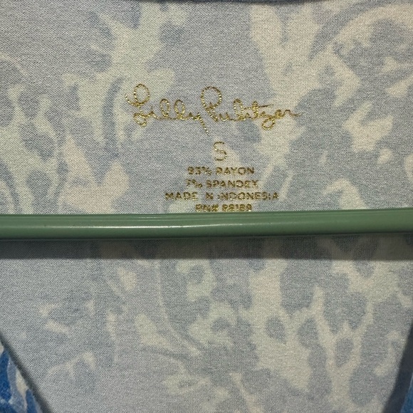 Lilly Pulitzer Sadie Blue Turtley Awesome polo dress S - Picture 3 of 5